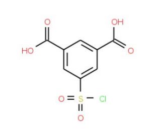 5-(chlorosulfonyl)benzene-1,3-dicarboxylic acid - chemical structure image