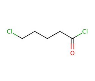 5-Chlorovaleroyl chloride (CAS 1575-61-7) - chemical structure image