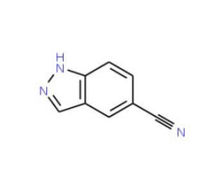 5-Cyano-1H-indazole (CAS 74626-47-4) - chemical structure image