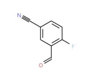 5-Cyano-2-fluorobenzaldehyde (CAS 146137-79-3) - chemical structure image