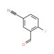 5-Cyano-2-fluorobenzaldehyde (CAS 146137-79-3) - chemical structure image