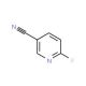 5-Cyano-2-fluoropyridine (CAS 3939-12-6) - chemical structure image