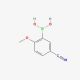 5-Cyano-2-methoxyphenylboronic acid (CAS 612833-37-1) - chemical structure image