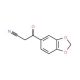 5-(Cyanoacetyl)-1,3-benzodioxole (CAS 96220-14-3) - chemical structure image