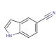 5-Cyanoindole (CAS 15861-24-2) - chemical structure image
