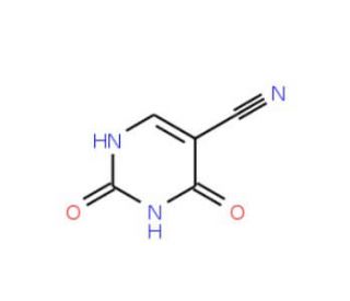 5-Cyanouracil (CAS 5428-41-1) - chemical structure image