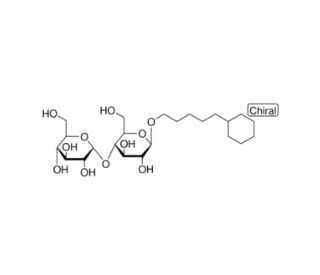 5-Cyclohexylpentyl &beta;-D-maltoside (CAS 250692-65-0) - chemical structure image