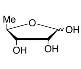 5-Deoxy-D-ribose (CAS 13039-75-3) - chemical structure image