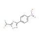 5-(Dichloromethyl)-3-(4-nitrophenyl)-1,2,4-oxadiazole (CAS 905107-65-5) - chemical structure image