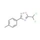 5-(Dichloromethyl)-3-p-tolyl-1,2,4-oxadiazole (CAS 59455-91-3) - chemical structure image