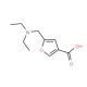 5-Diethylaminomethyl-furan-3-carboxylic acid - chemical structure image