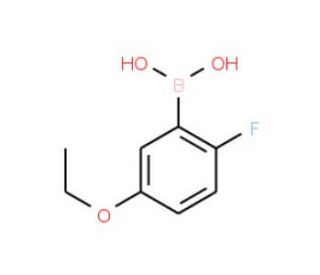 5-Ethoxy-2-fluorophenylboronic acid (CAS 900174-60-9) - chemical structure image