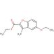 5-Ethoxy-3-methyl-benzofuran-2-carboxylic acid ethyl ester - chemical structure image