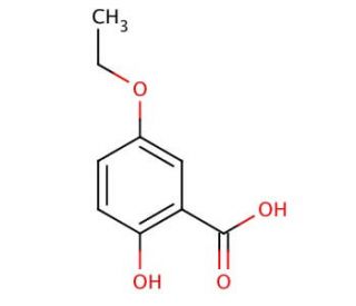 5-Ethoxysalicylic acid (CAS 14160-71-5) - chemical structure image