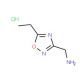 (5-Ethyl-1,2,4-oxadiazol-3-yl)methylaminehydrochloride - chemical structure image