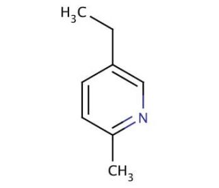 5-Ethyl-2-methylpyridine (CAS 104-90-5) - chemical structure image