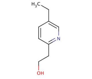 5-Ethyl-2-pyridineethanol (CAS 6/3/5223) - chemical structure image