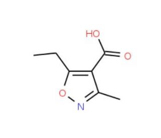 5-Ethyl-3-methyl-isoxazole-4-carboxylic acid - chemical structure image