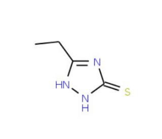 5-ethyl-4H-1,2,4-triazole-3-thiol (CAS 7271-45-6) - chemical structure image