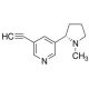 5-Ethynyl Nicotine (CAS 179120-92-4) - chemical structure image