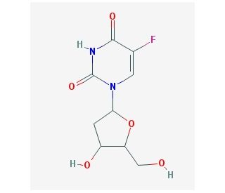 5-fluoro-1-[4-hydroxy-5-(hydroxymethyl)oxolan-2-yl]-1,2,3,4-tetrahydropyrimidine-2,4-dione - chemical structure image