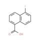 5-Fluoro-1-naphthoic acid (CAS 573-04-6) - chemical structure image