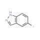5-Fluoro-1H-indazole (CAS 348-26-5) - chemical structure image
