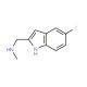 [(5-Fluoro-1H-indol-2-yl)methyl]-methylamine (CAS 883531-12-2) - chemical structure image