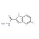 5-Fluoro-1H-indole-2-carbohydrazide - chemical structure image