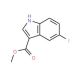 5-Fluoro-1H-indole-3-carboxylic acid methyl ester (CAS 310886-79-4) - chemical structure image
