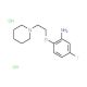 5-Fluoro-2-[2-(1-piperidinyl)ethoxy]phenylaminedihydrochloride - chemical structure image