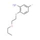 5-Fluoro-2-(2-propoxyethoxy)aniline - chemical structure image