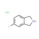 5-Fluoro-2,3-dihydro-1H-isoindole hydrochloride - chemical structure image