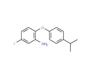 5-Fluoro-2-(4-isopropylphenoxy)aniline - chemical structure image