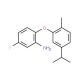 5-Fluoro-2-(5-isopropyl-2-methylphenoxy)aniline - chemical structure image