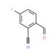 5-Fluoro-2-formylbenzonitrile (CAS 77532-90-2) - chemical structure image