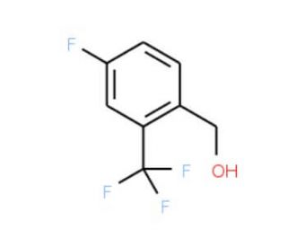 5-Fluoro-2-(hydroxymethyl)benzotrifluoride (CAS 220227-29-2) - chemical structure image