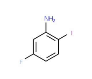5-Fluoro-2-iodoaniline (CAS 255724-71-1) - chemical structure image