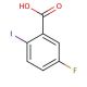 5-Fluoro-2-iodobenzoic acid (CAS 52548-63-7) - chemical structure image