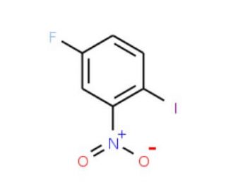 5-Fluoro-2-iodonitrobenzene (CAS 364-77-2) - chemical structure image