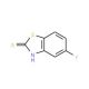 5-Fluoro-2-mercaptobenzothiazole (CAS 155559-81-2) - chemical structure image