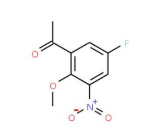 5-Fluoro-2-methoxy-3-nitroacetophenone - chemical structure image