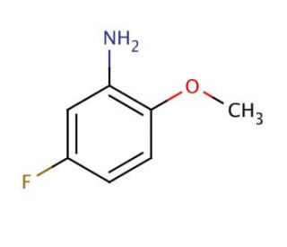 5-Fluoro-2-methoxyaniline (CAS 1978-39-8) - chemical structure image