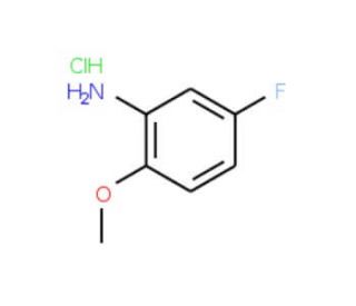 5-Fluoro-2-methoxyaniline hydrochloride (CAS 326-83-0) - chemical structure image