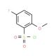 5-Fluoro-2-methoxybenzenesulfonyl chloride (CAS 67475-56-3) - chemical structure image