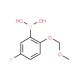 5-Fluoro-2-(methoxymethoxy)phenylboronic acid (CAS 488713-34-4) - chemical structure image