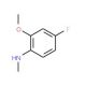 5-Fluoro-2-(methylamino)anisole (CAS 941294-13-9) - chemical structure image