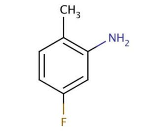 5-Fluoro-2-methylaniline (CAS 367-29-3) - chemical structure image