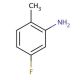 5-Fluoro-2-methylaniline (CAS 367-29-3) - chemical structure image