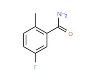 5-Fluoro-2-methylbenzamide (CAS 175278-28-1) - chemical structure image